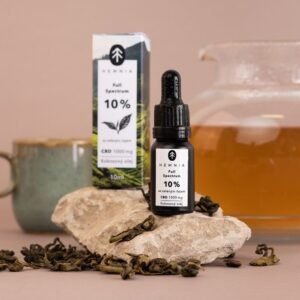 aceite CBD y te verde