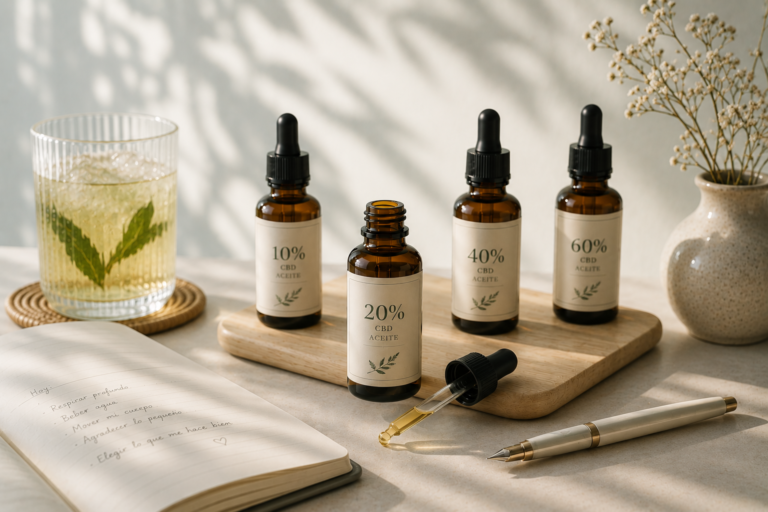 diferencia entre aceites CBD
