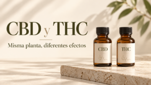 CBD y THC_ efectos distintos
